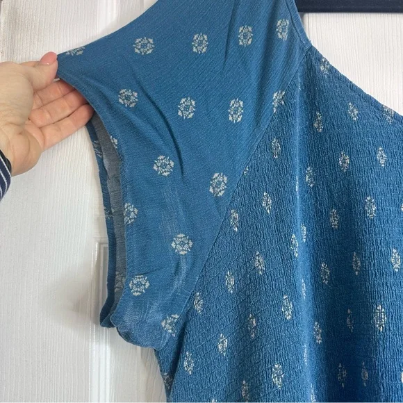 Torrid Boho Teal Floral Border Summer Dress Women’s Plus Size 6x - Picture 6 of 10